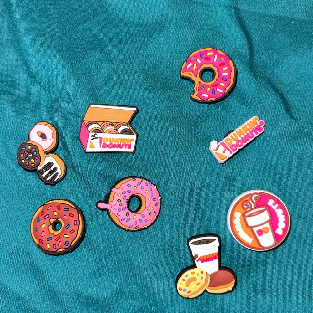 Dunkin shoe charms